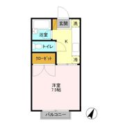 サニーヒルズ薬師台 Bの間取り画像