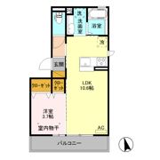 エクセルシオールⅡの間取り画像