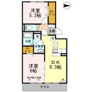 セジュール保塚Aの間取り画像