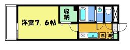 フラッティ西大路花屋町の間取り画像