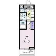 シャンス ドゥの間取り画像