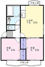 ポミエール・パージの間取り画像
