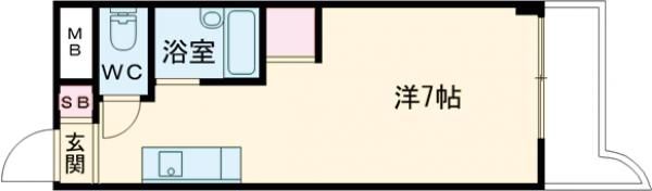 有馬パレス禁野の間取り画像