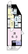 ベルジュネス春日町の間取り画像