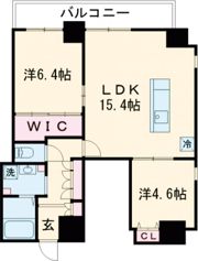 APARTMENTS CODE ISAHAYAの間取り画像