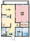 ウッドハウスながしまの間取り画像