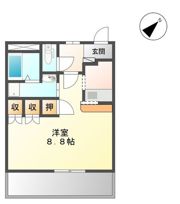 サンレーク パインの間取り画像