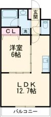 NY ESPERANSAⅡの間取り画像