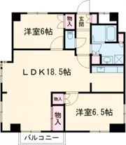 エスペランサ池上の間取り画像