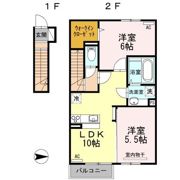 ALFORT・Ⅱ Bの間取り画像