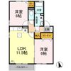 ラルフェ青木島の間取り画像