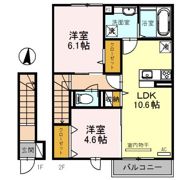 オーロラアーク五色の間取り画像