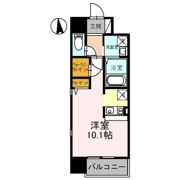 ONLY ONE宝塚駅前の間取り画像