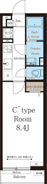 リブリ・町田の間取り画像
