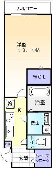 フジパレス堺香ヶ丘サウスの間取り画像
