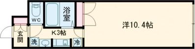 やんぐぐれーす松陰の間取り画像