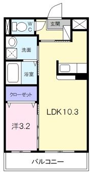サンクレール神久の間取り画像