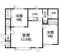 クローバーAの間取り画像