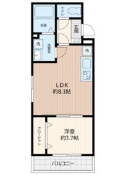 AJ南柏SouthⅢの間取り画像