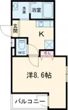 フジパレス湊Ⅱ番館の間取り画像