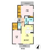 メゾンドソメイユの間取り画像