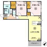 KENTA金田西の間取り画像