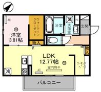 アルモニー彦根の間取り画像