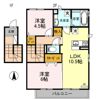 アイリス城陽の間取り画像