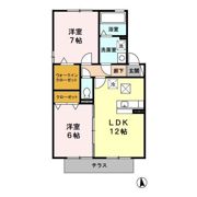 パークサイドカトレアの間取り画像