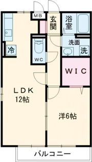 リビングタウン田代外町 D棟の間取り画像