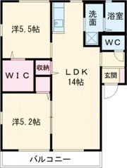 アルフェッカBの間取り画像