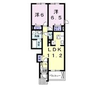 リゾートキャニオンBの間取り画像
