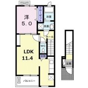 プリーマ賀茂の間取り画像