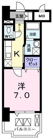 スカイ ガーデン タワーの間取り画像