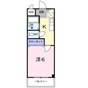 澤田マンションの間取り画像