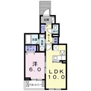 エレガンシア・タカの間取り画像