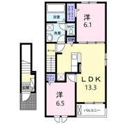 Crescente（クレセントの間取り画像
