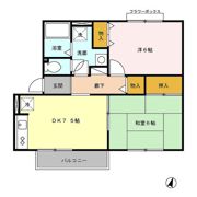 コモンライフ ABの間取り画像