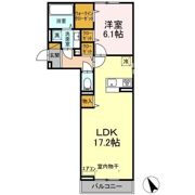 グランテージ海神Dの間取り画像