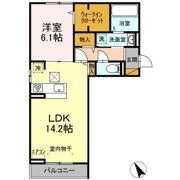 グランテージ海神Nの間取り画像