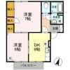 ロイヤルコート新和 Aの間取り画像