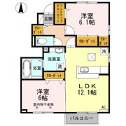 Ciel Fujisaki(シエル フジサキ)の間取り画像