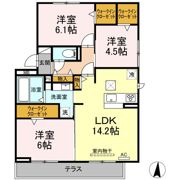 UーDINE庄内緑地の間取り画像