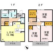 プラムガーデン大針 C棟の間取り画像