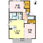 アムールⅡの間取り画像