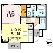 アインスコートの間取り画像
