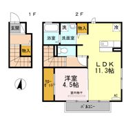 コンフォートハウス大和 A棟の間取り画像