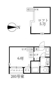 ダフォディルの間取り画像
