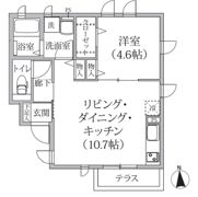 Arc奥沢B棟の間取り画像