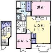 ミラドールⅡの間取り画像
